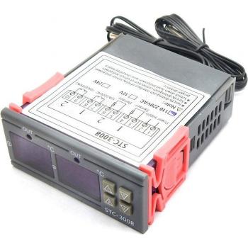 Termostato Digital de Doble Control con Pantalla