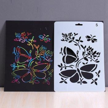 Plantilla Scrapbooking de Capas Mágicas