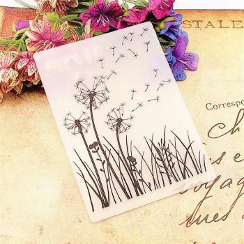 10.5x14.8cm Dandelion Card Making Embossing Folder