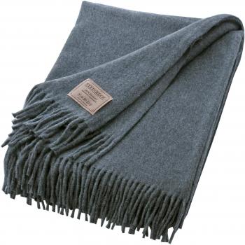 ROYAL Kaschmirdach aus Steinbeck – Anthrazit, 130 × 190 cm – BAKIAL Dunkelgrau