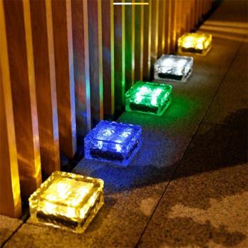 Solar Brick Path Light