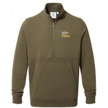 Sweatshirt homme Renard à col zippé TOG24