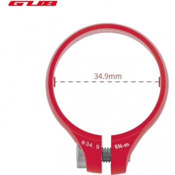 Pince de tige de selle GUB G-500 en aluminium 31,8mm
