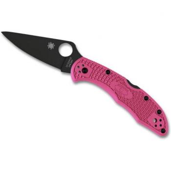 Spyderco Delica 4 Pink Pocket Knife