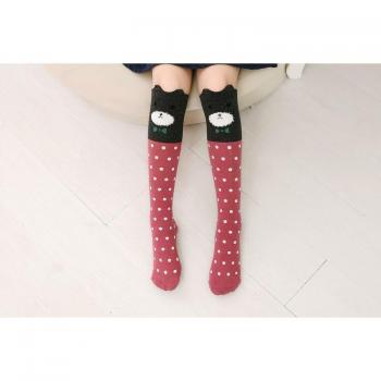 3D Cartoon Kids Knee High Socks