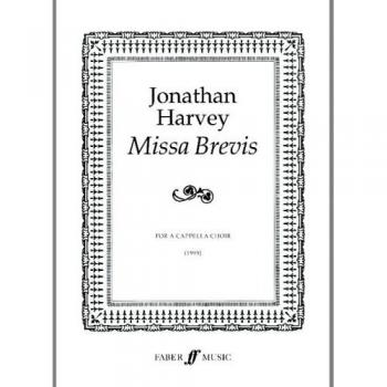Missa Brevis: SATB Accompanied: Satb, Score