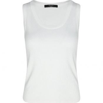 Large White Max Mara Ribbed Tank – Weekend Edition