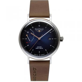 Bauhaus Automatic Men's Watch with Power Reserve and Date