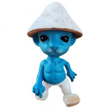 Décoration Chat Schtroumpf pour Enfants