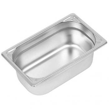 Vogue Heavy Duty ¼ GSN Plate – Stainless Steel, 100 mm
