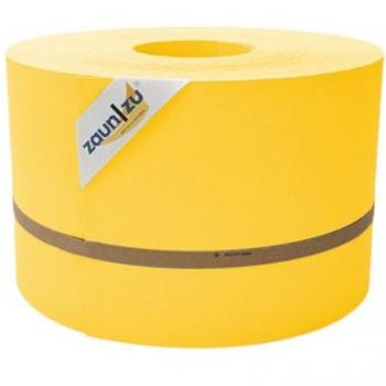 Zaun zu® Sichtschutzstreifen für Doppelstabmatten, Gelb, 50m