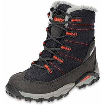 Meindl Kinder Winterboots Yolup Schwarz/Orange