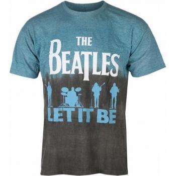 T‑shirt Let It Be de The Beatles, style dip‑dye, XL unisexe