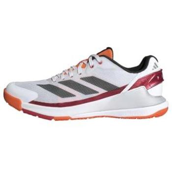 Adidas Crazyquick Ls Padel Footwear – White/Black/Lucid Orange – UK 9.5
