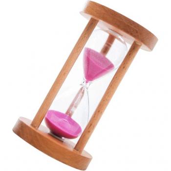 Klassische 10‑15‑30‑Minute-Sanduhr – Büro‑Dekor (14 cm)