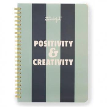 A5 Positivity & Creativity – Libreta Escolar