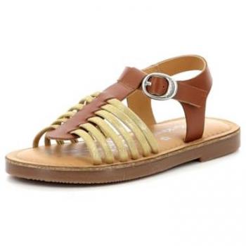 Sandalias Kickers Premslim con ajuste seguro para niña