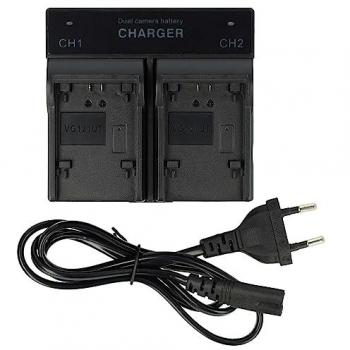 Chargeur double vhbw pour JVC Everio GZ-HM445REU