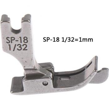 SP-18 Metal Presser Foot for 1/4, 1/8, 3/8, 1/16, 3/16, 5/16, 1/32