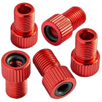 5PCS Brass Bike Tire Valve Adapters