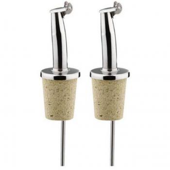 Set di Versatori con Valvola in Acciaio Inox e Sughero