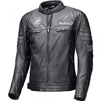 Veste de moto Held Baker en cuir Noir 52