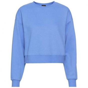Cropped Sweatshirt in Blau von Laura Scott