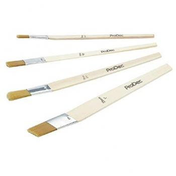 Slanted Synthetic Lining Brushes – ProDec 4-Piece Set