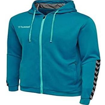 Hummel Kinder Hoodie zip hmlAUTHENTIC Poly Blau 8 Jahre