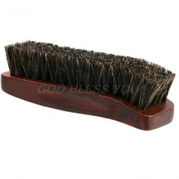 Cheveux Naturels Soie Cheval Chaussures Cirage Polissage Brosse Bois Directe