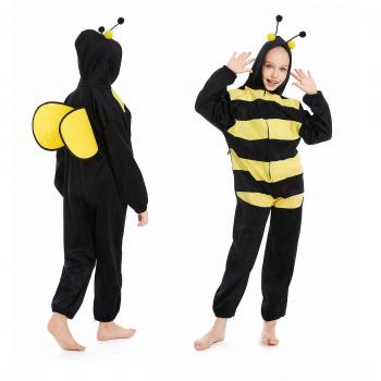 Costumbre de abejita para Halloween infantil