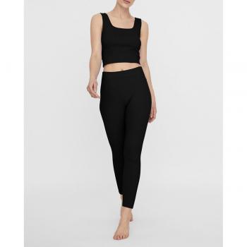 Leggings de Mujer Vero Moda Sin Costuras Color Negro