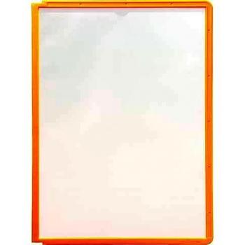 Zichtpanelen A4, 5 stuks, geel