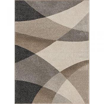 Peau de Poil Court Pearl Waves – Beige, Salon & Chambre, 120x160