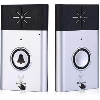 WiFi Voice Doorbell with Outdoor Button & Indoor Receiver