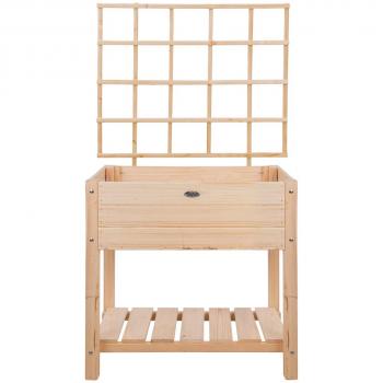 Esschert Houten Kweekbak Verhoogd XL Bruin