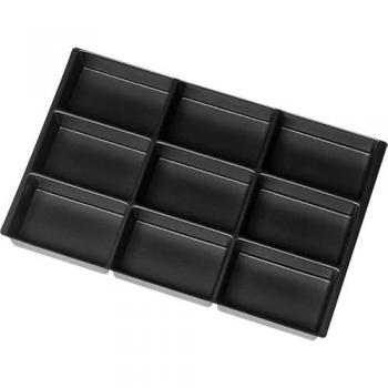 Bac de rangement Rau pour tiroirs Tiroir-E H 60-360mm à 9 compartiments