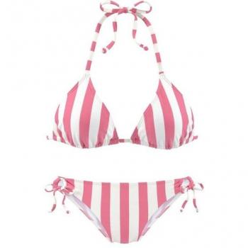 Venice Beach Triangel-Bikini mit geometrischem Muster