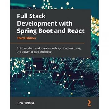 Hinkula, Juha: Full Stack Development with Spring Boot and React