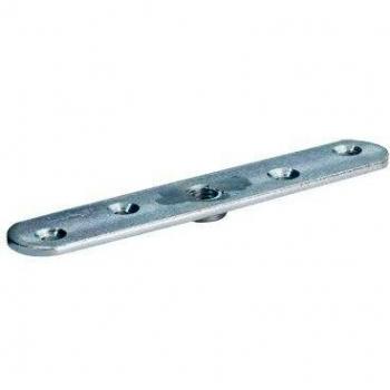 Plaque de fixation pour porte coulissante type 30