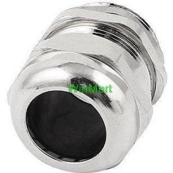 M25 Silver Tone Waterproof Cable Gland 13-18mm Diameter