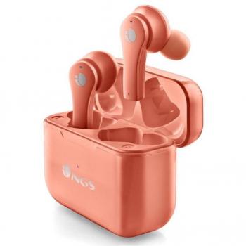 NGS Arctic Bloom Wireless Headphones – Coral – Unisex – One Size