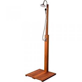 Douche de jardin en bois 100% Shorea Stilista