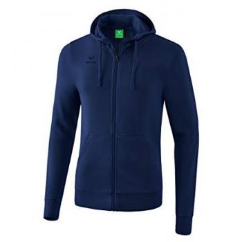 Junior-Kapuzenpulli mit Reissverschluss Erima Basic Bleu 8 Jahre unisex
