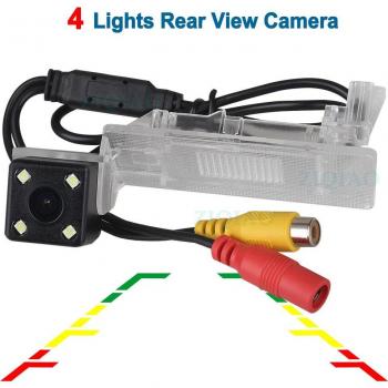 Caméra de vue arrière ZIQIAO HS098 pour Skoda Fabia Kodiaq Superb Octavia Rapid
