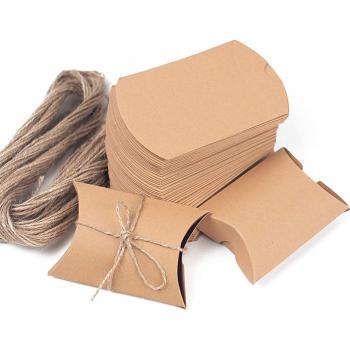 Kraft Box 5/30/100 – Almohada para Regalos de San Valentín