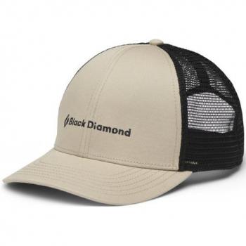 Gorra Black Diamond Trucker Beige con malla