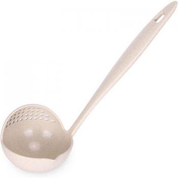 Cuillère à soupe mélanger colador manche long