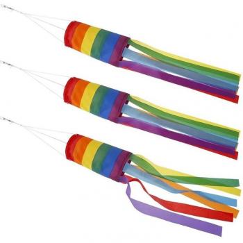 Weatherproof Rainbow Windsock