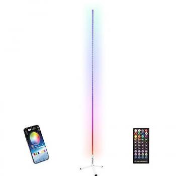 Tubo Luminoso RGB de Pie 1m Negro Magic Color Stick 1.0BK